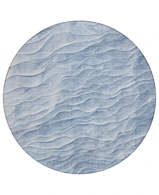 Addison Chantille Machine Washable ACN1616 8'x8' Round Area Rug