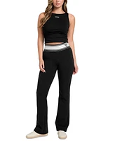 Guess Women's Nina Sleeveless Side-Ruched Top