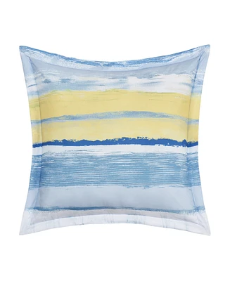 J by J Queen Bold Seashore Decorative Pillow, 18" x 18"
