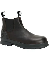 Muck Men's Chore Farm Leather Comp Toe Chelsea Boot