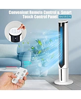 Portable Evaporative Air Cooler for Room, Quiet 41-inch Oscillating Air cooler with Remote, 3 Modes, 3 Speeds, Led Display, 9H Timer, Floor Standing B