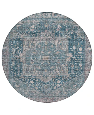 Addison Chantille Machine Washable ACN1240 8'x8' Round Area Rug
