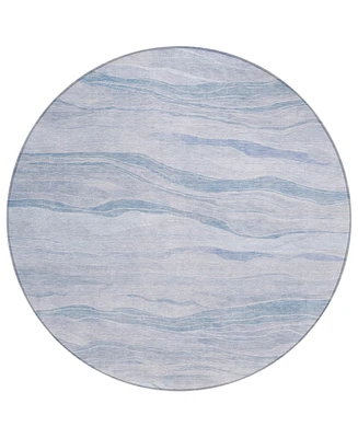 Addison Chantille Machine Washable ACN1250 8'x8' Round Area Rug