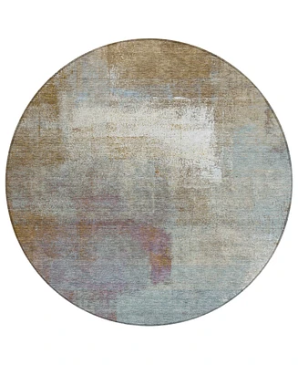 Addison Chantille Machine Washable ACN1296 8'x8' Round Area Rug
