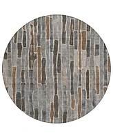 Addison Chantille Machine Washable ACN1306 8'x8' Round Area Rug