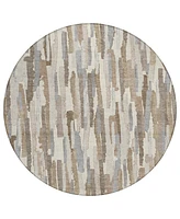 Addison Chantille Machine Washable ACN1316 8'x8' Round Area Rug