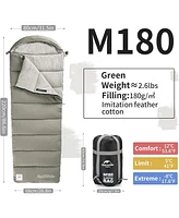 Naturehike Sleeping Bag for Adults with Hood, Hollow Cotton Sleeping Bag, Waterproof Spliceable Sleeping Bags for Camping, Hiking