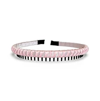 Thin Solid Headband - Pink