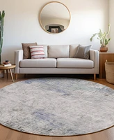 Addison Chantille Machine Washable ACN1232 8'x8' Round Area Rug