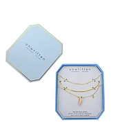 Unwritten Seashell Pendant Layered Necklace Set