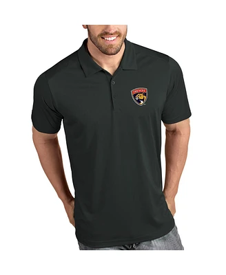 Antigua Men's Gray Florida Panthers Tribute Polo Shirt
