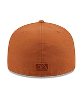 New Era Men's Brown Chicago Cubs Spring Color 59FIFTY Fitted Hat