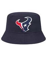 New Era Men's Navy Houston Texans Helmet Bucket Hat