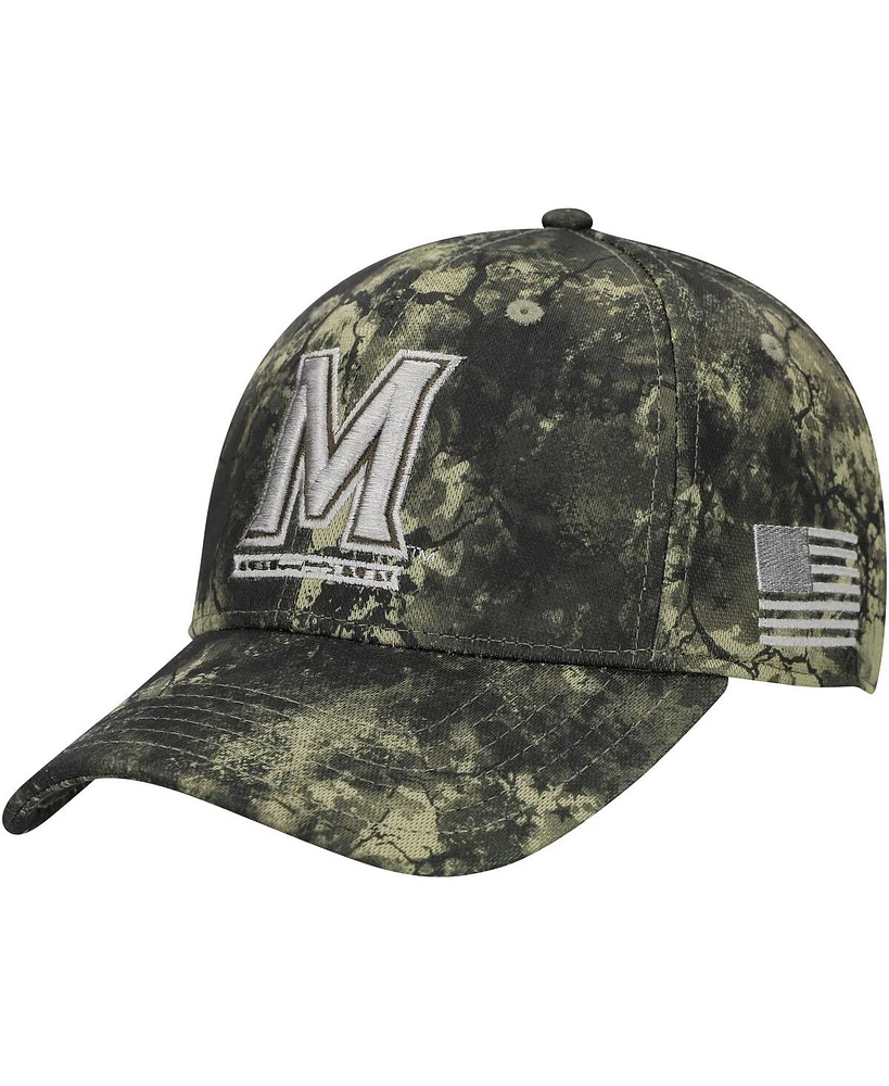 Under Armour Men's Camo Maryland Terrapins Freedom Collection Blitzing Performance Adjustable Hat