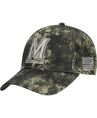 Under Armour Men's Camo Maryland Terrapins Freedom Collection Blitzing Performance Adjustable Hat