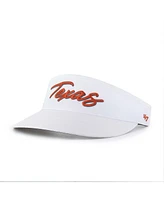 '47 Brand Men's White Texas Longhorns Melbourne Brrr Adjustable Visor Hat