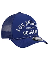 New Era Men's Royal Los Angeles Dodgers Minimalist 9FORTY A-Frame Adjustable Hat