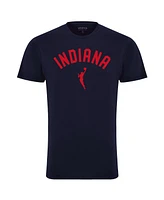 Sportiqe Men's and Women's Navy Indiana Fever Duke Premium T-Shirt
