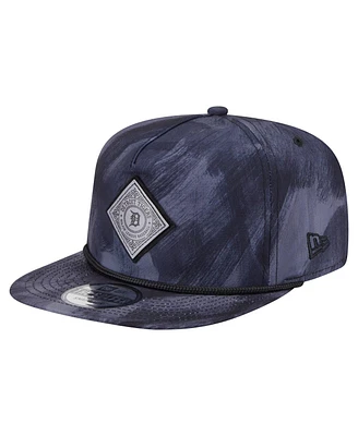 New Era Men's Navy Detroit Tigers Printed Golfer Snapback Hat