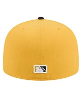 New Era Men's Yellow Akron RubberDucks Copa de la Diversion 59FIFTY Fitted Hat