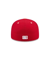 New Era Men's Red Gwinnett Stripers Theme Nights 59FIFTY Fitted Hat