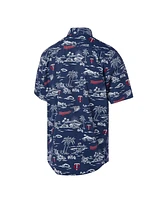 Reyn Spooner Men's Navy Minnesota Twins Kekai Performance Button-Down Shirt