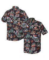 Reyn Spooner Men's Black Baltimore Orioles Scenic Tri-Blend Button-Down Shirt