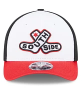 New Era Men's White/Red Chicago White Sox 2025 City Connect Batting Practice 9FORTY M-Crown Adjustable Hat