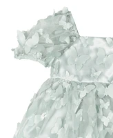 Rare Editions Baby Girls 3D Butterfly Dress