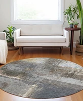 Addison Chantille Machine Washable ACN1355 8'x8' Round Area Rug