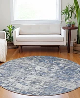 Addison Chantille Machine Washable ACN1375 8'x8' Round Area Rug