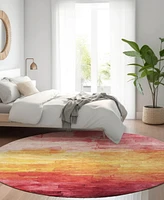 Addison Chantille Machine Washable ACN1465 8'x8' Round Area Rug