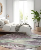 Addison Chantille Machine Washable ACN1495 8'x8' Round Area Rug