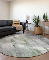 Addison Chantille Machine Washable ACN1535 8'x8' Round Area Rug
