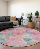 Addison Chantille Machine Washable ACN1545 8'x8' Round Area Rug