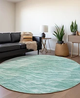 Addison Chantille Machine Washable ACN1614 8'x8' Round Area Rug