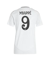 Adidas Women's Kylian Mbappe White Real Madrid 2024/25 Home Replica Player Jersey