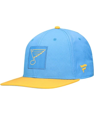 Fanatics Men's Blue St. Louis Blues Authentic Pro Rink Snapback Hat