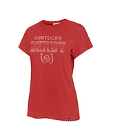 '47 Brand Women's Red Kentucky Derby Frankie T-Shirt