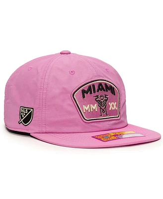 Fan Ink Men's Pink Inter Miami Cf Fiji Adjustable Hat