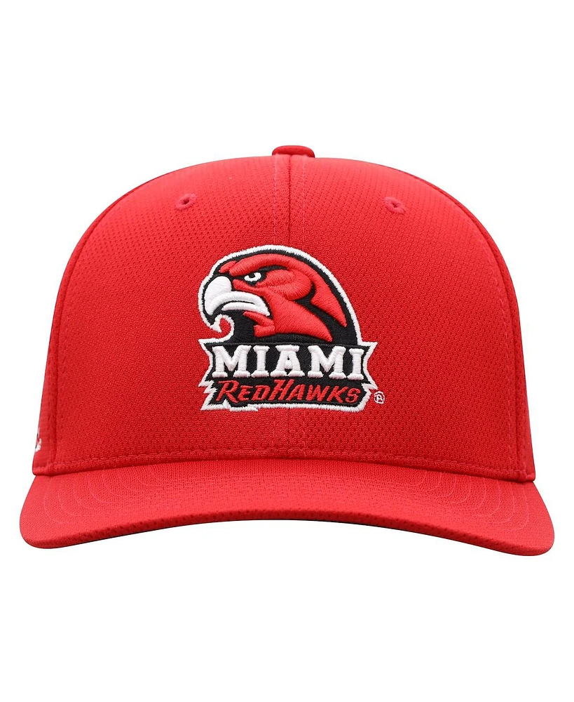 Top of the World Men's Red Miami University RedHawks Reflex Performance Flex Hat