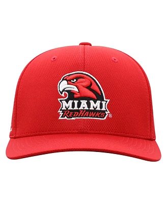 Top of the World Men's Red Miami University RedHawks Reflex Performance Flex Hat