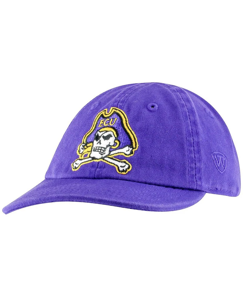 Top of the World Baby Boys and Girls Purple Ecu Pirates Mini Me Flex Hat