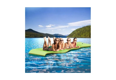 Hallolure Water Floating Mat Foam Pad
