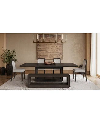 Tivie -Pc. Dining Set (Rectangular Table