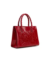 Patricia Nash Genovese Medium Leather Top Handle Bag