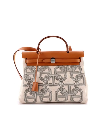 Pre-Owned Hermes 31 Herbag Zip Circuit 24 Vache Hunter and Leather