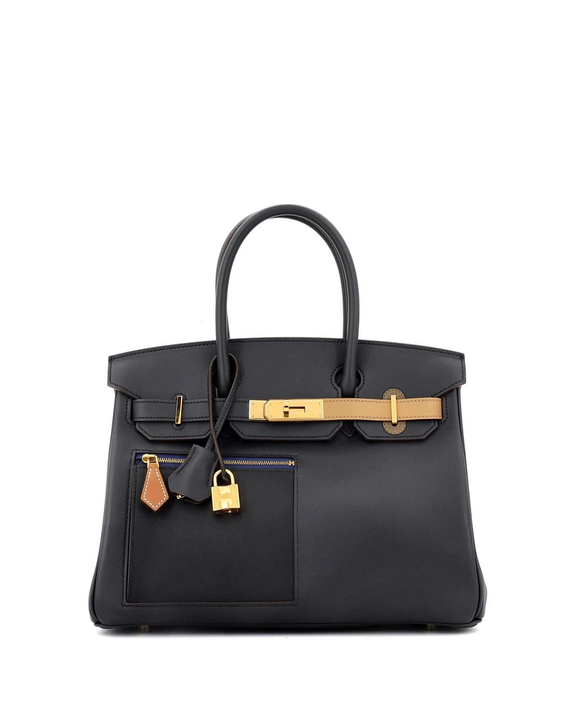 Pre-Owned Hermes 30 Colormatic Birkin Bag Swift