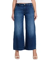 Guess Women's Zoya Mid-Rise Wide-Leg Jeans