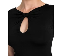 Guess Women's Joey Cutout Cap-Sleeve Top